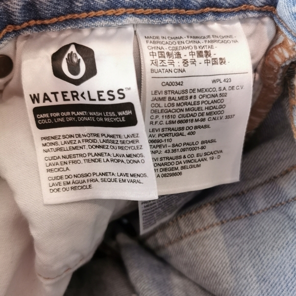 LEVI'S 501 ripped high waist boyfriend medium jeans - Picture 13 of 15